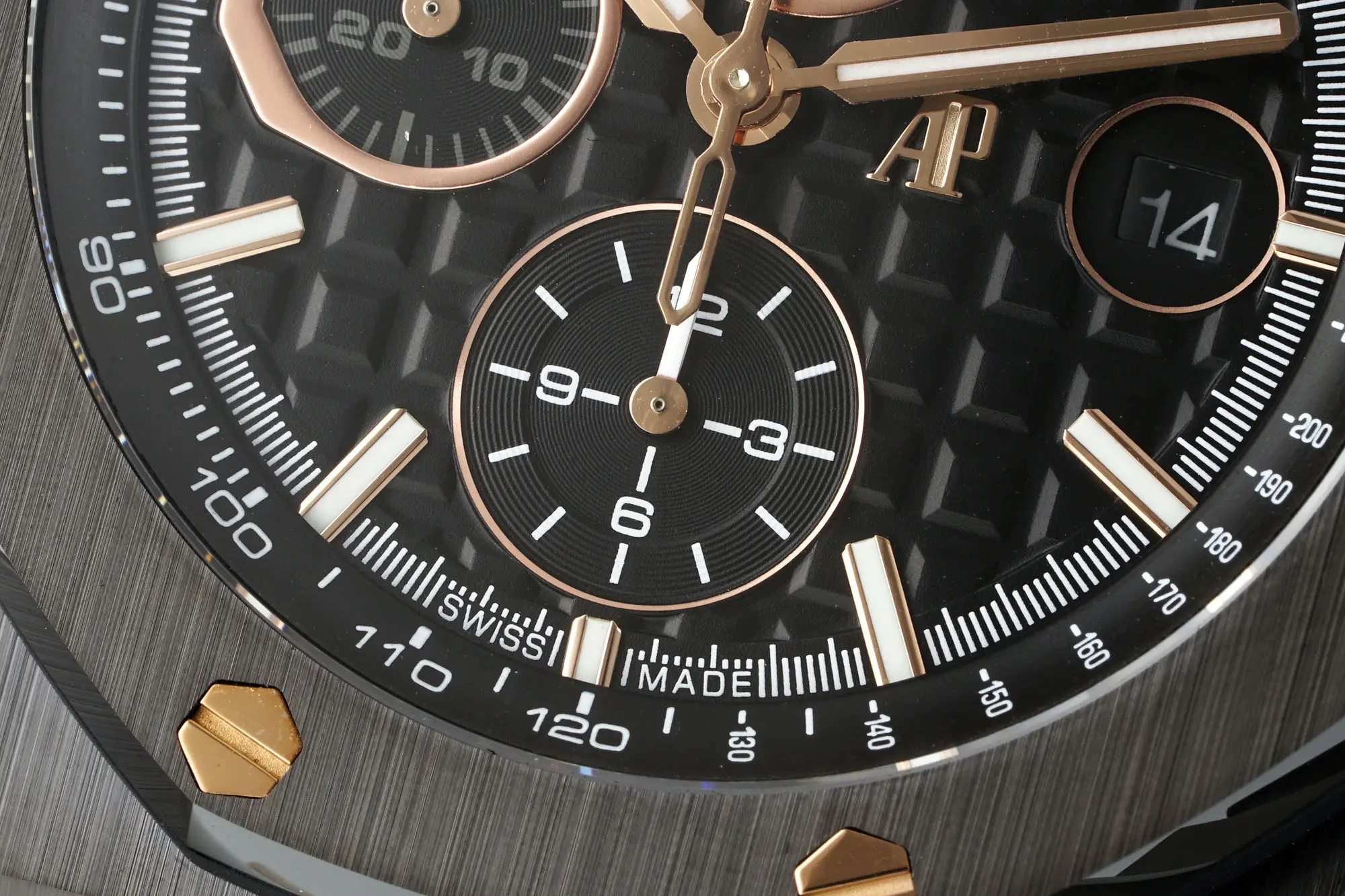 BF Factory Audemars Piguet Royal Oak Offshore 26400 Black Ceramic Super Clone Watch – Premium Replica - 图片 5