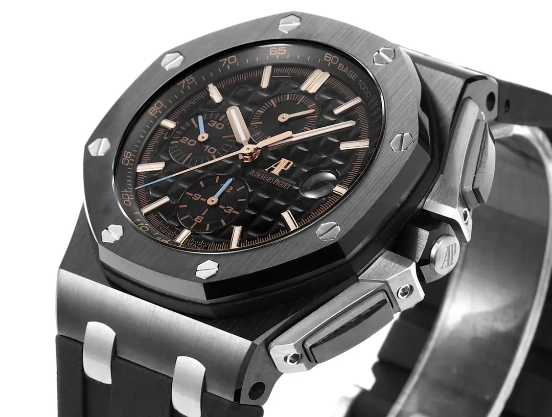 BF Factory Audemars Piguet Royal Oak Offshore Black Chronograph Super Clone Watch – Premium Replica - 图片 3