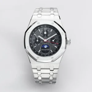 BF Factory Audemars Piguet Royal Oak Perpetual Calendar Blue Dial Stainless Steel Super Clone Watch – Premium Replica