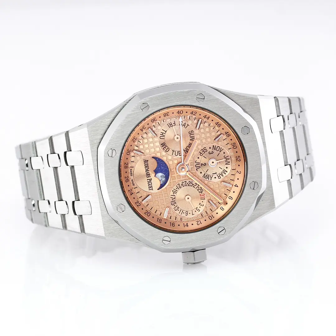 BF Factory Audemars Piguet Royal Oak Perpetual Calendar Steel Blue Dial – Premium Super Clone Watch - 图片 7