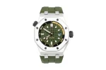 BF Factory BF Offshore Diver Watch 15720 Green Rubber – Super Clone Watches Edition