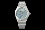 BLS Factory Breitling Chronomat Automatic Ice Blue Dial Stainless Steel Bracelet Watch