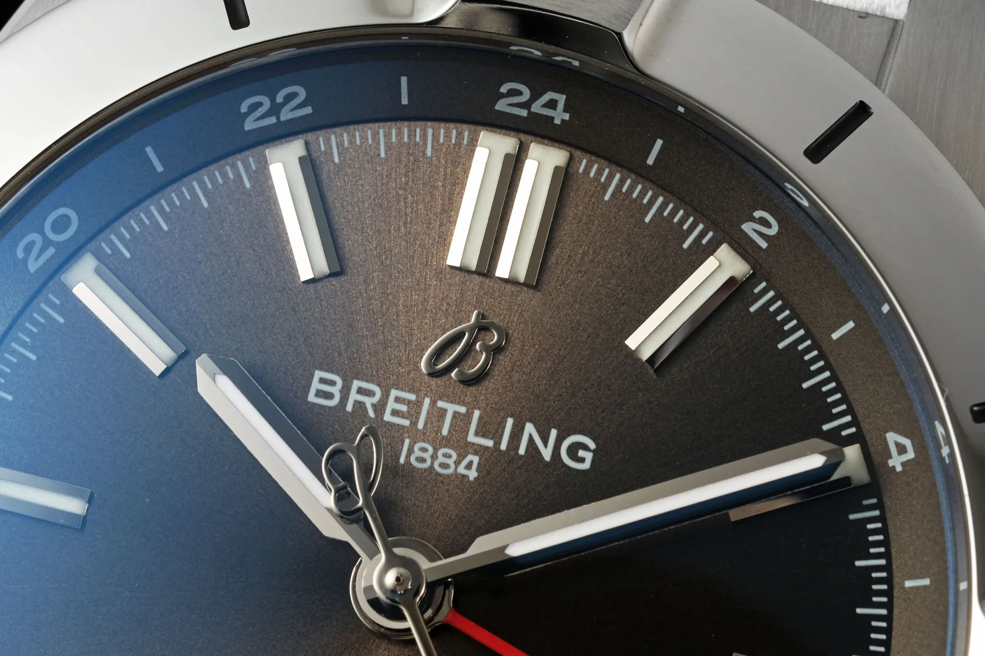 BLS Factory Breitling Chronomat Automatic Black Dial Stainless Steel Men’s Pilot Watch - 图片 3