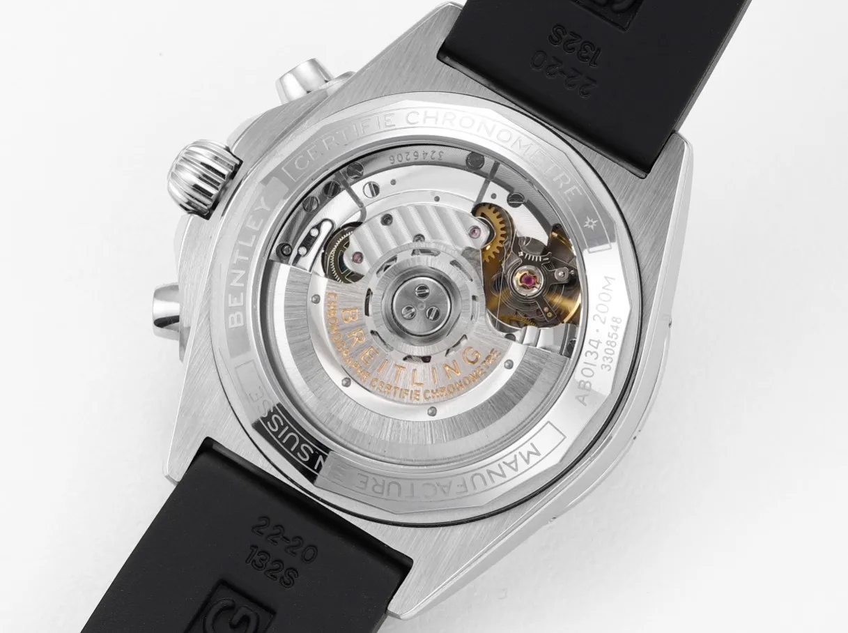BLS Factory Breitling Chronomat Automatic Chronograph Ice Blue Dial Watch - 图片 7