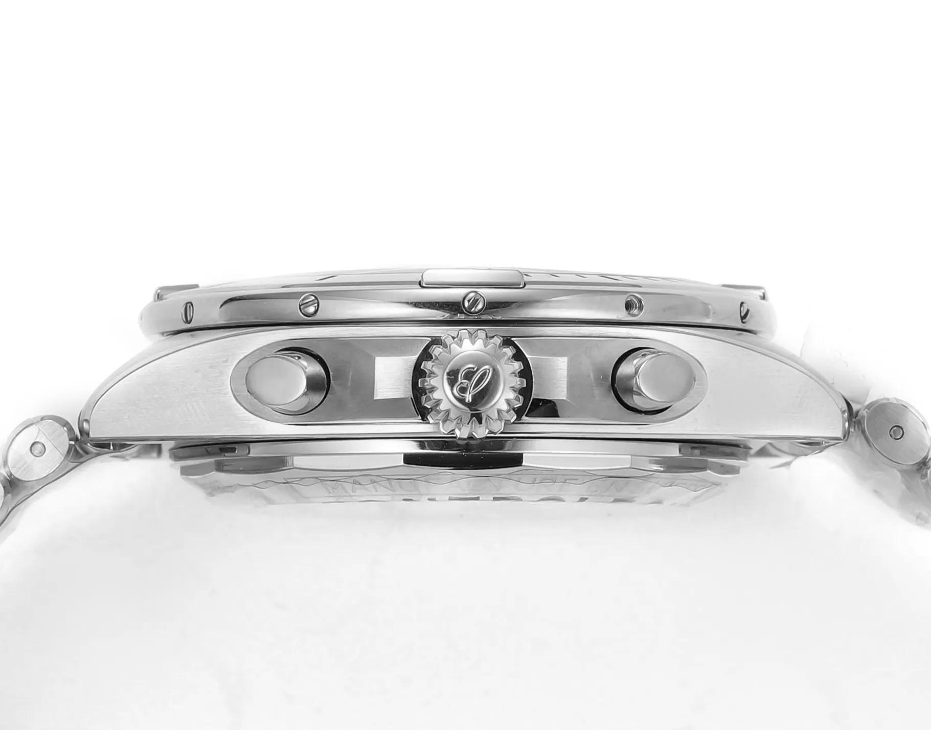 BLS Factory Breitling Chronomat Automatic Chronograph Watch with Green Dial and Stainless - 图片 6