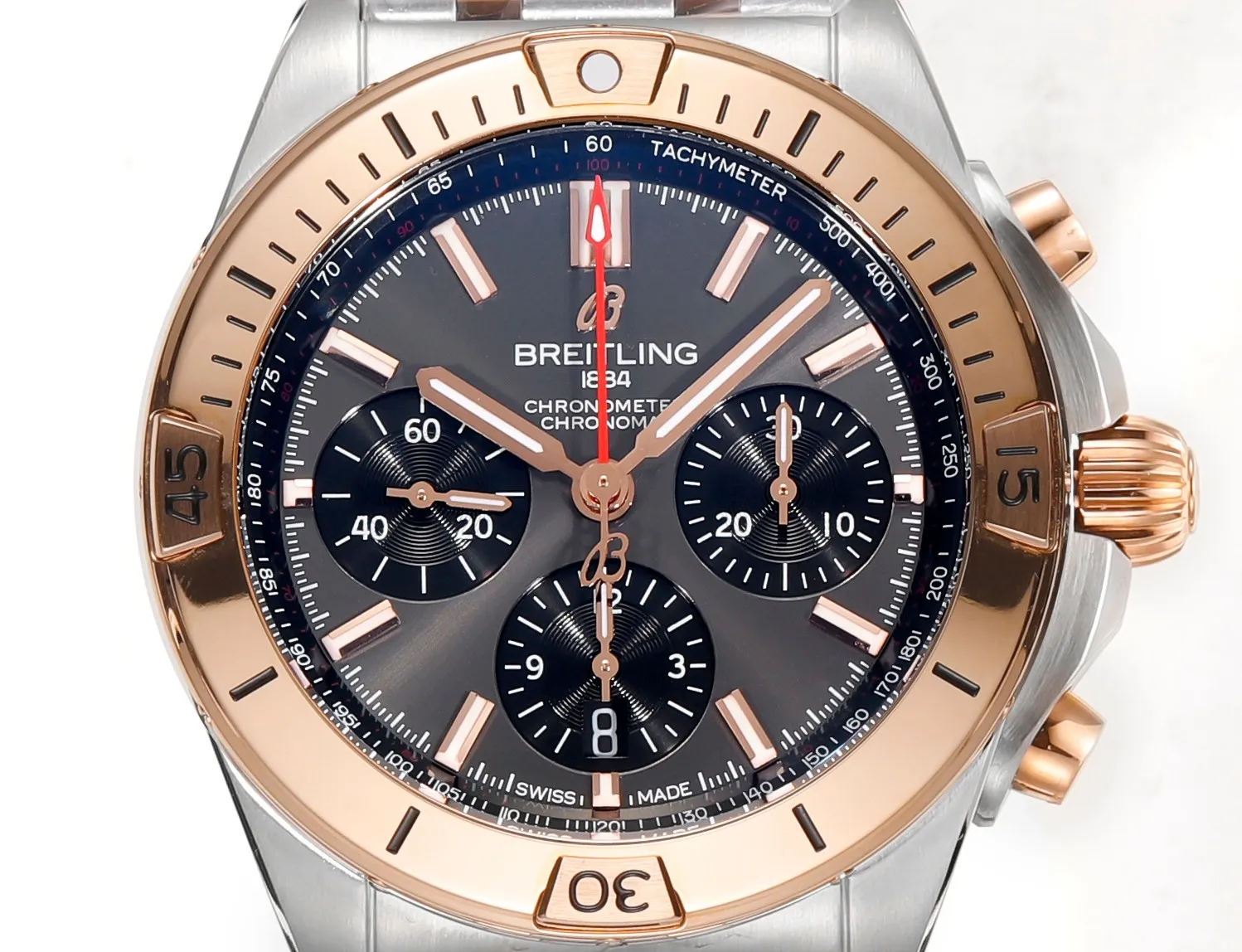 BLS Factory Breitling Chronomat B01 Chronograph 42mm Anthracite Dial Two Watch - 图片 2