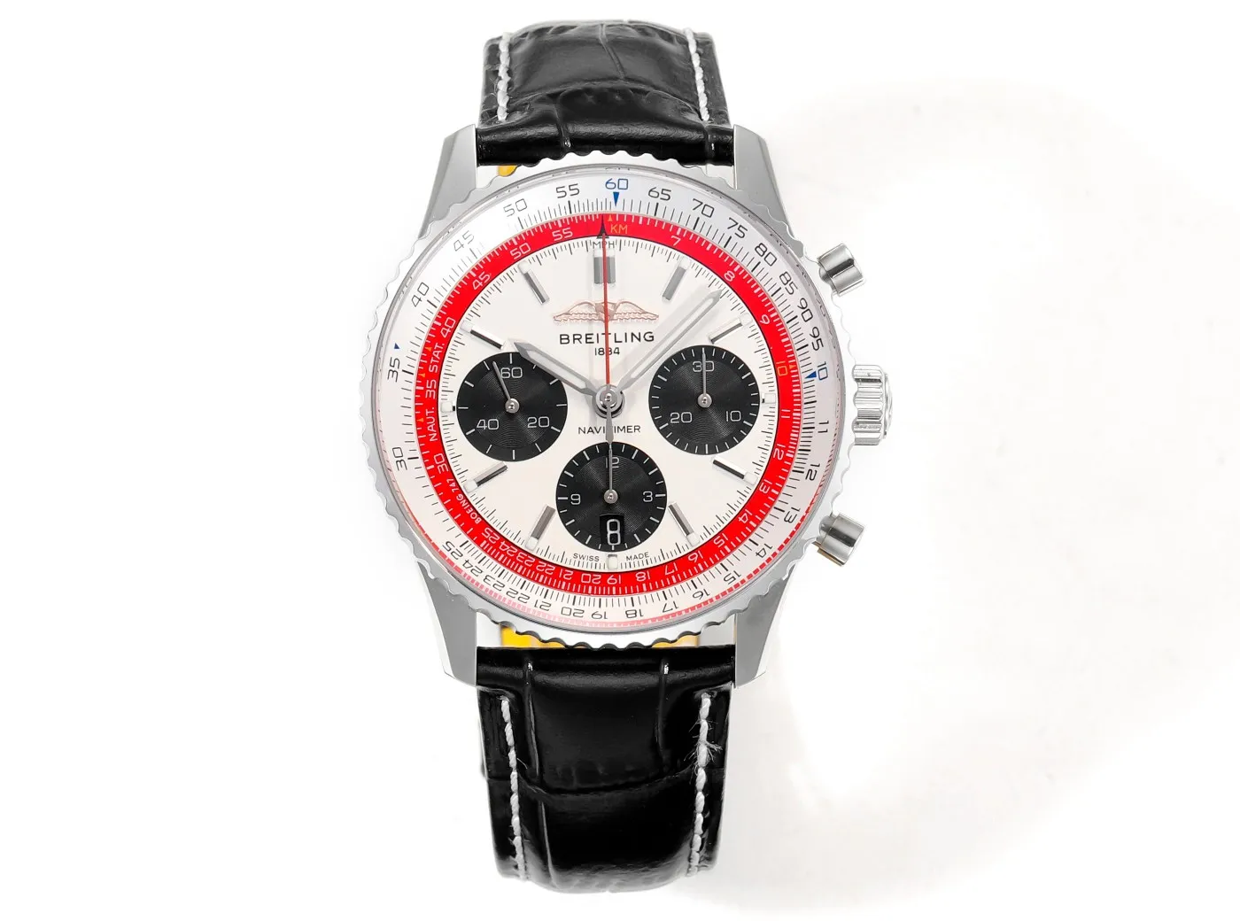 BLS Factory Breitling Navitimer Chronograph Automatic Watch – Stainless Steel Case