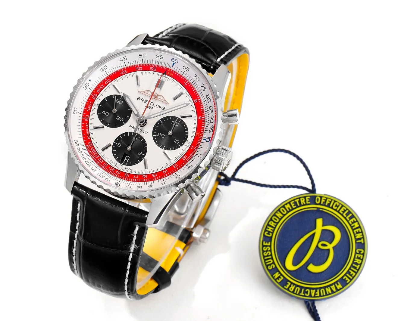 BLS Factory Breitling Navitimer Chronograph Automatic Watch – Stainless Steel Case - 图片 2