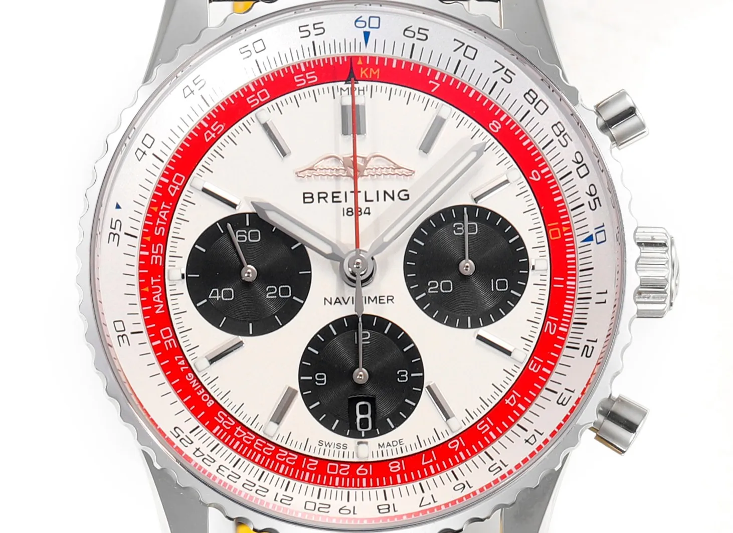 BLS Factory Breitling Navitimer Chronograph Automatic Watch – Stainless Steel Case - 图片 3