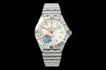 BLS Factory Breitling Superocean Heritage Silver Stainless Steel Men’s Dive Watch with White Dial