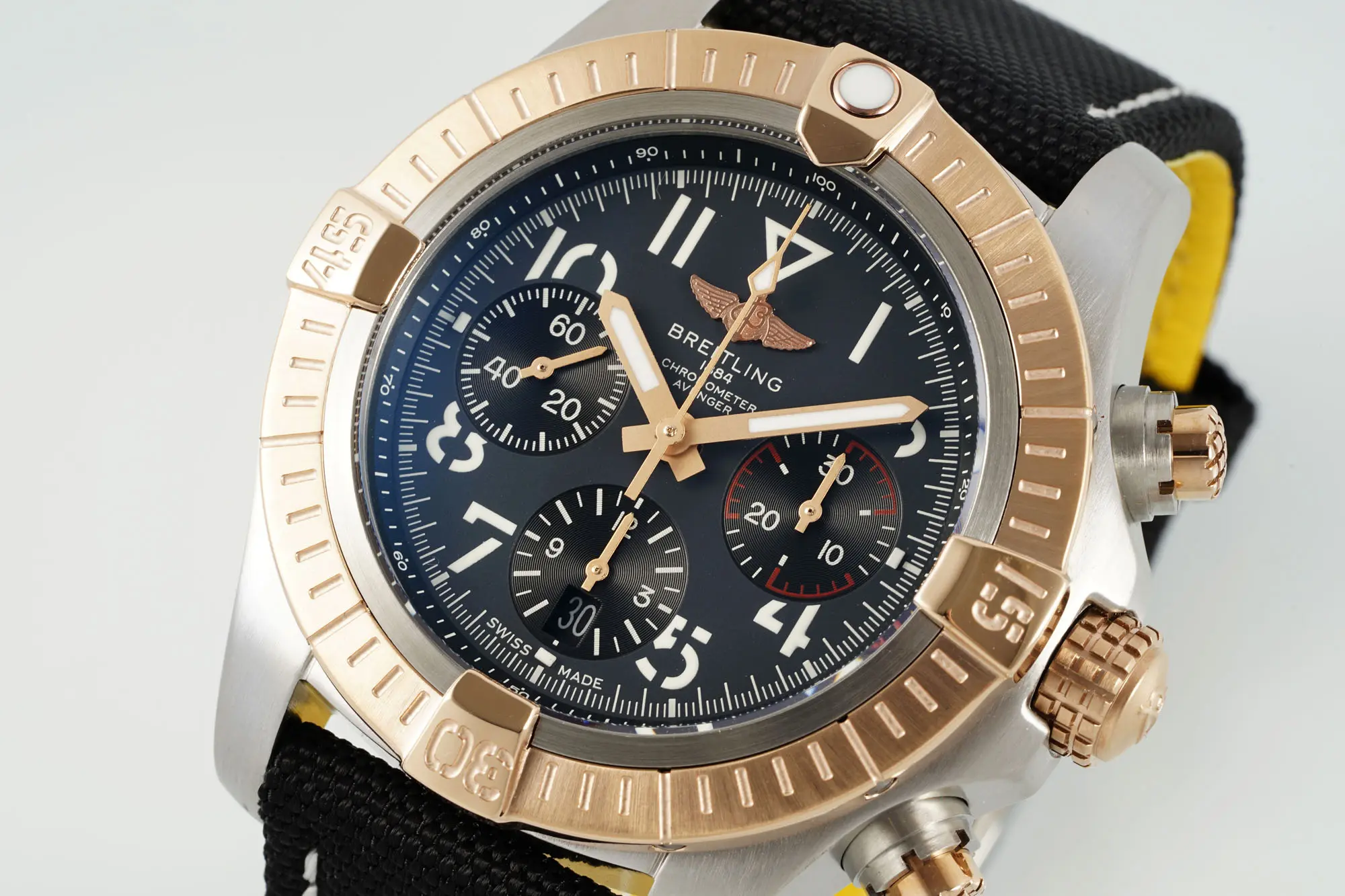 ZF Factory Breitling Avenger B01 Chronograph Black – Premium Super Clone Watch - 图片 8