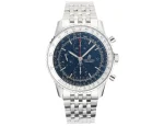 ZF Factory Breitling Navitimer Chronograph Blue Dial Steel – Premium Super Clone Watch