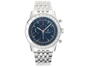 ZF Factory Breitling Navitimer Chronograph Blue Dial Steel – Premium Super Clone Watch