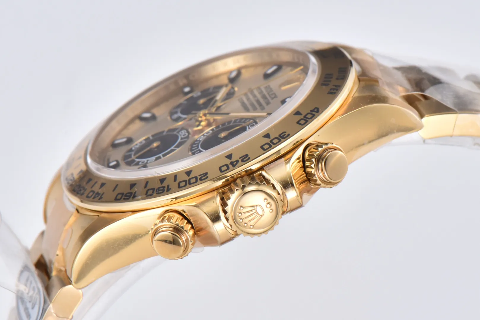 BT Factory Rolex Daytona 116518 – Gold Panda Dial Chronograph VSF Luxury Timepiece - 图片 3