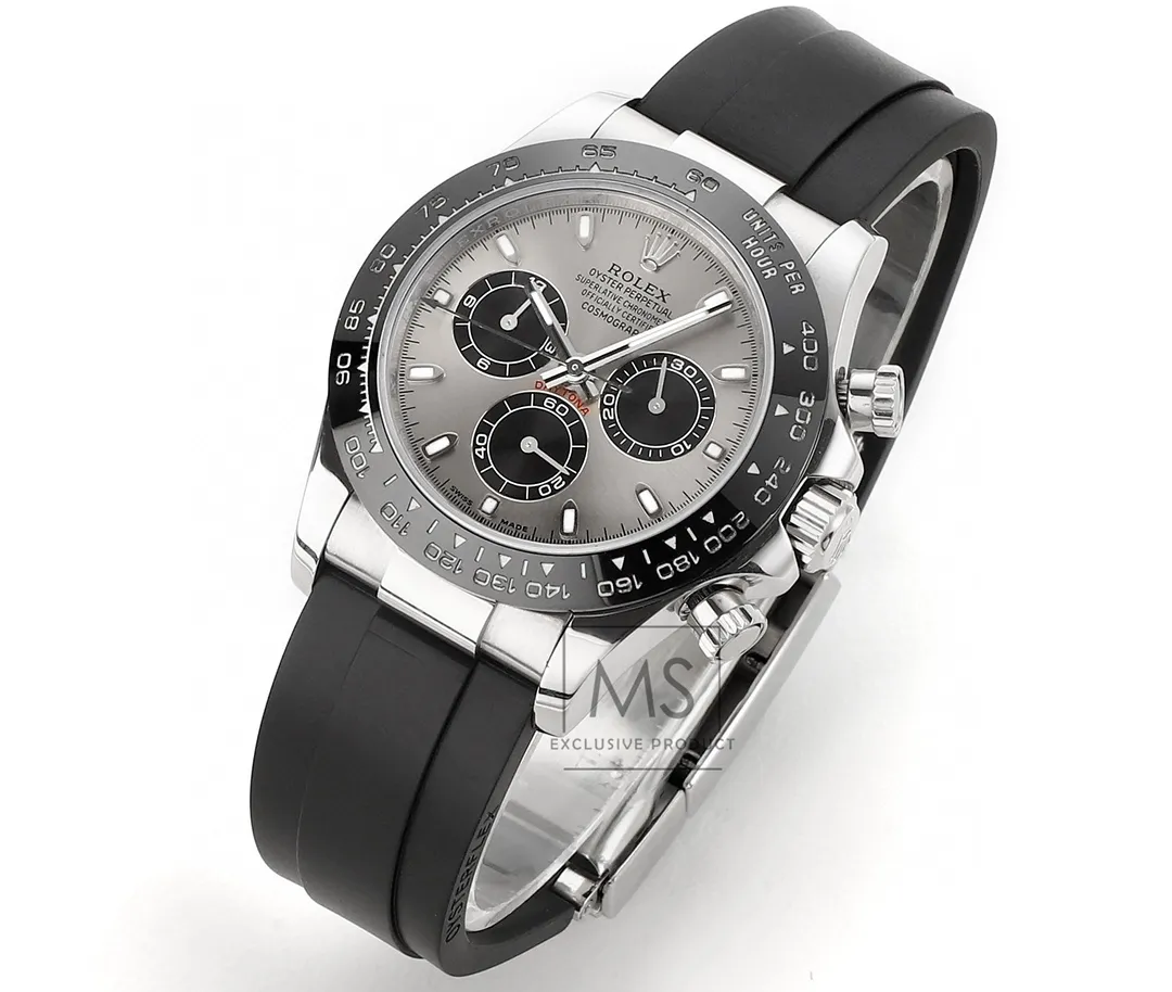 BT Factory Rolex Daytona 4130 – Black Rubber Strap, Panda Dial, Ultra-Thin Case by VSF Watches Official Store - 图片 2