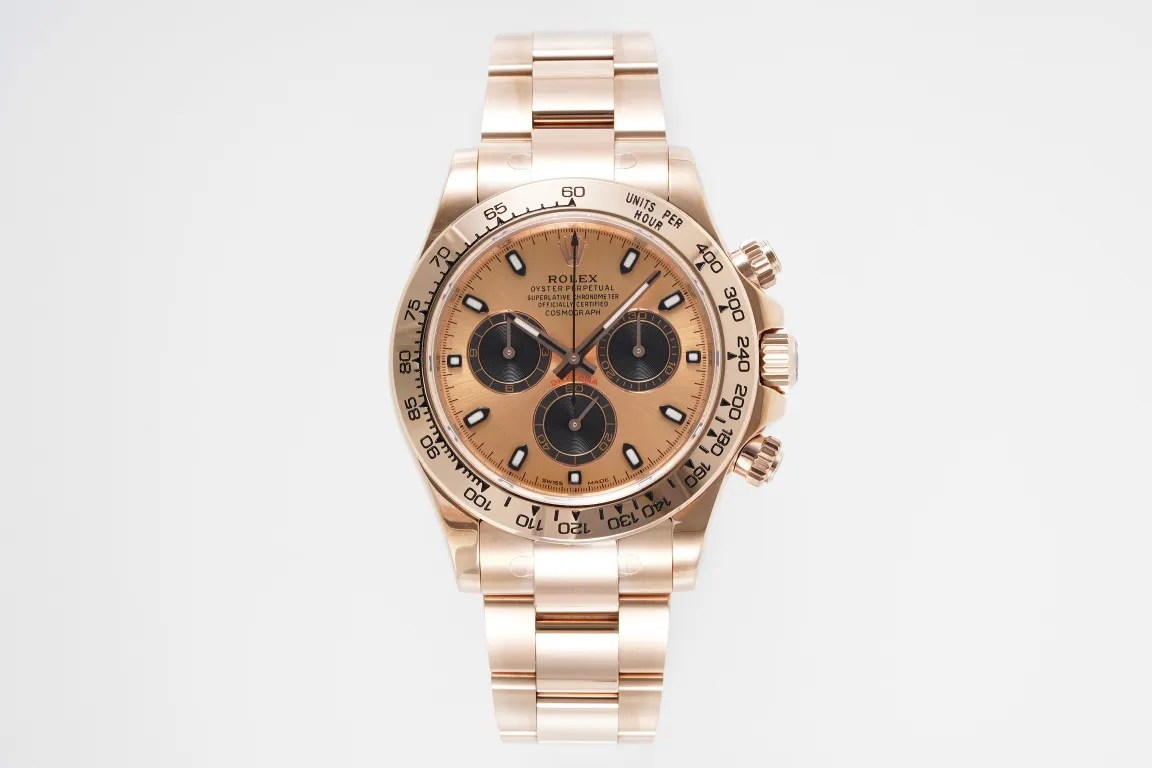 BT Factory Rolex Daytona 4130 – Rose Gold, Chronograph BT Luxury Watch