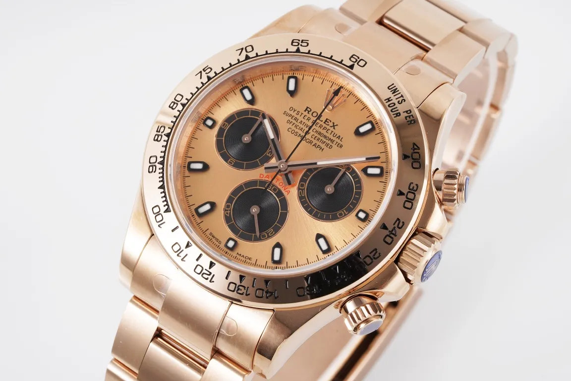 BT Factory Rolex Daytona 4130 – Rose Gold, Chronograph BT Luxury Watch - 图片 3