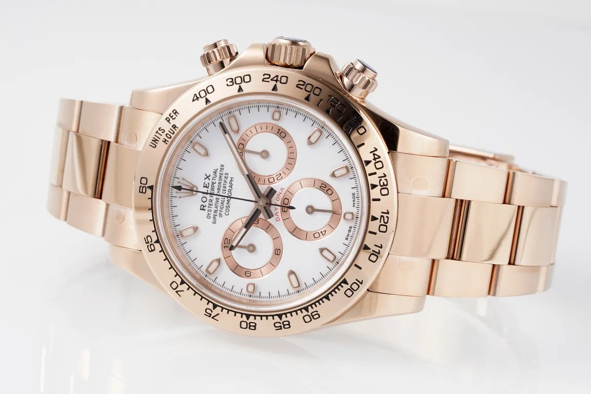 BT Factory Rolex Daytona 4130 Rose Gold Chronograph VSF Luxury Watch - 图片 2