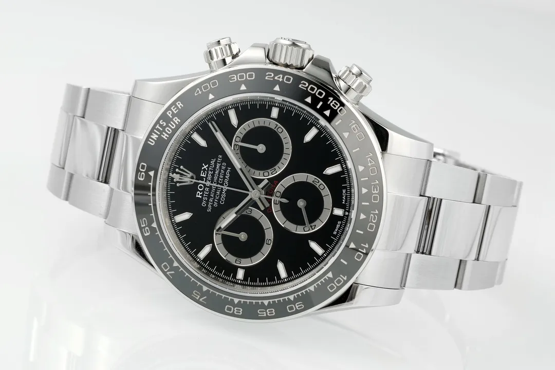 BT Factory Rolex Daytona M126500LN Perfect Edition – Silver Stainless Steel, Black Dial, VSF Watches Chronograph - 图片 6