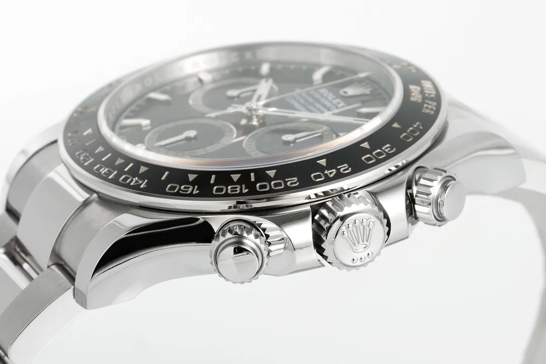 BT Factory Rolex Daytona M126500LN Perfect Edition – Silver Stainless Steel, Black Dial, VSF Watches Chronograph - 图片 7