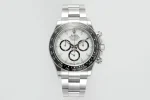 BT Factory Rolex Daytona M126500LN Replica Watch – Silver, Chronograph Style with Premium VSF Watches Craftsmanship
