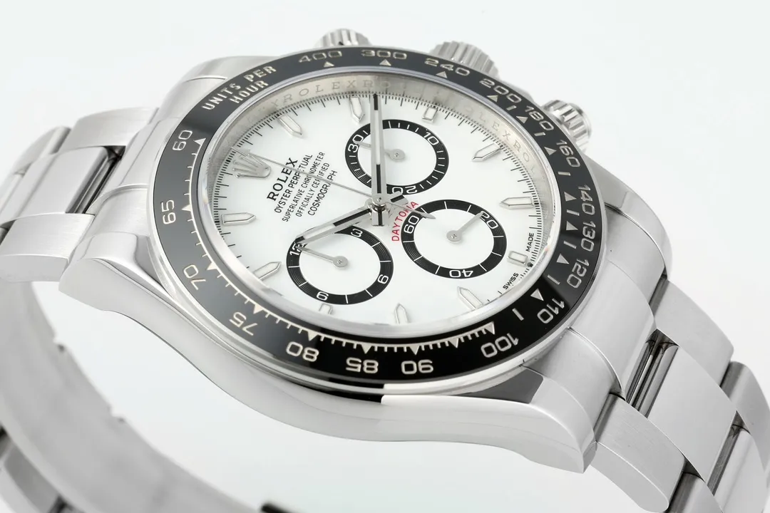 BT Factory Rolex Daytona M126500LN Replica Watch – Silver, Chronograph Style with Premium VSF Watches Craftsmanship - 图片 5