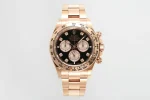 BT Factory Rolex Daytona Rose Gold Black Dial Chronograph Watch – 60th Anniversary Edition by VSF Watches Official
