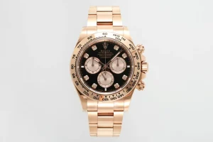BT Factory Rolex Daytona Rose Gold Black Dial Chronograph Watch – 60th Anniversary Edition by VSF Watches Official