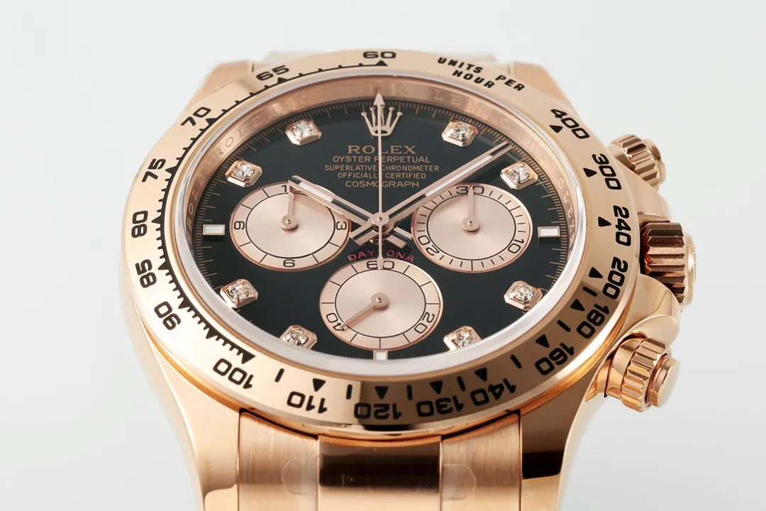 BT Factory Rolex Daytona Rose Gold Black Dial Chronograph Watch – 60th Anniversary Edition by VSF Watches Official - 图片 4