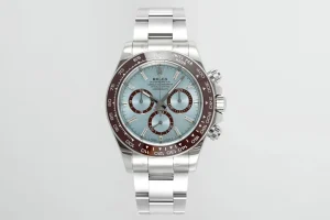 BT Factory Rolex Daytona – Silver Stainless Steel, Blue Dial, VSF Watches Premium Chronograph Collection