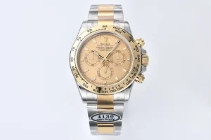 BT Factory Rolex Daytona Two-Tone Champagne Dial Engraved VSF Luxury Watch