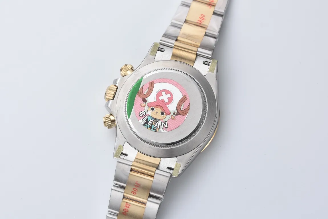 BT Factory Rolex Daytona Two-Tone Champagne Dial Engraved VSF Luxury Watch - 图片 5