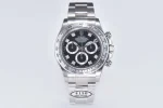 BT Factory Rolex Daytona Watch – Black Enamel Dial with Moissanite Diamonds by VSF Watches Brand