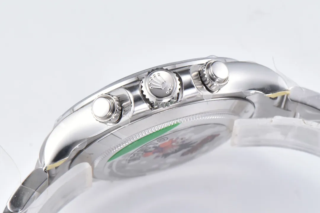 BT Factory Rolex Daytona Watch – Black Enamel Dial with Moissanite Diamonds by VSF Watches Brand - 图片 7