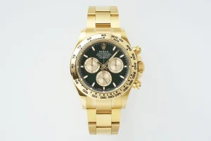 BT Factory Rolex Daytona Watch – Gold with Black Dial – Limited Stock VSF Watches Edition