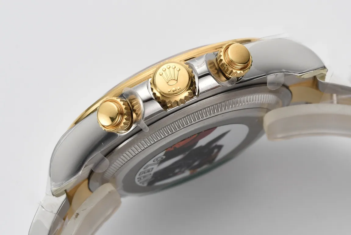 BT Factory Rolex Daytona with Black Enamel Dial and Moissanite Stones by VSF Watches Official Brand - 图片 6
