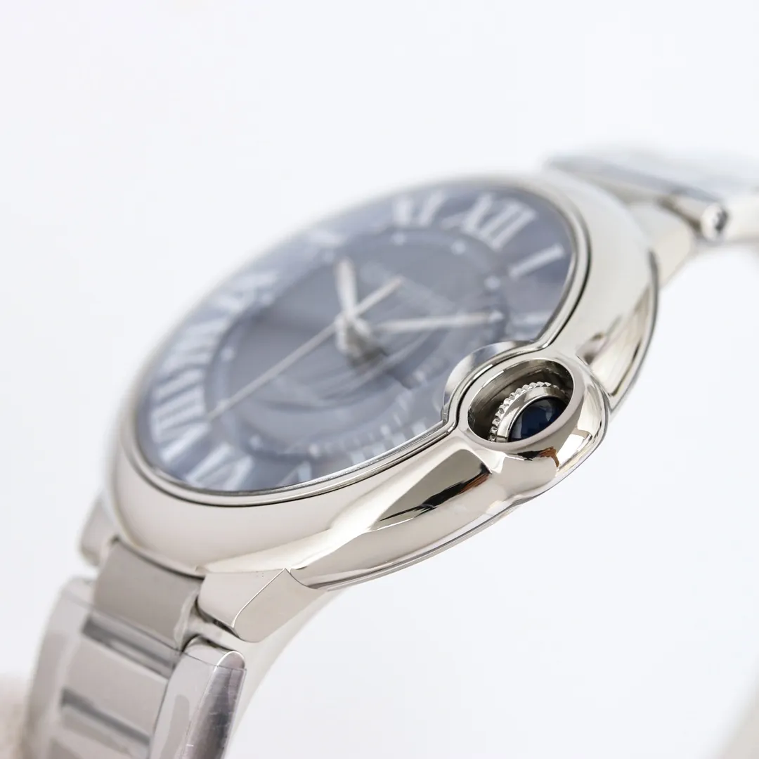 CARTIER Ballon Bleu 40 Steel Blue Dial Replica Watch – High-Quality Fake Cartier Timepiece - 图片 5
