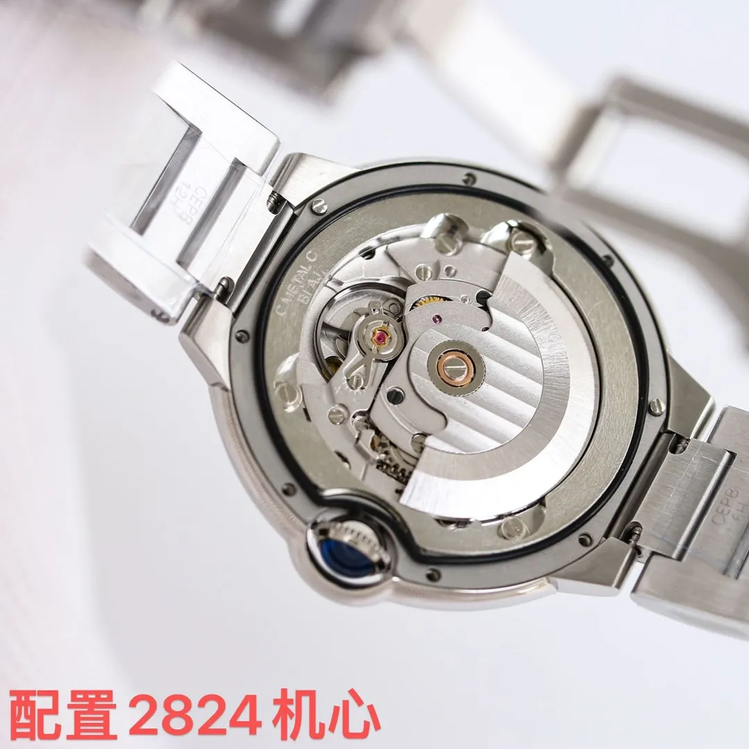 CARTIER Ballon Bleu 40 Steel Watch Silver – Replica Watches & Fake Cartier Edition - 图片 8