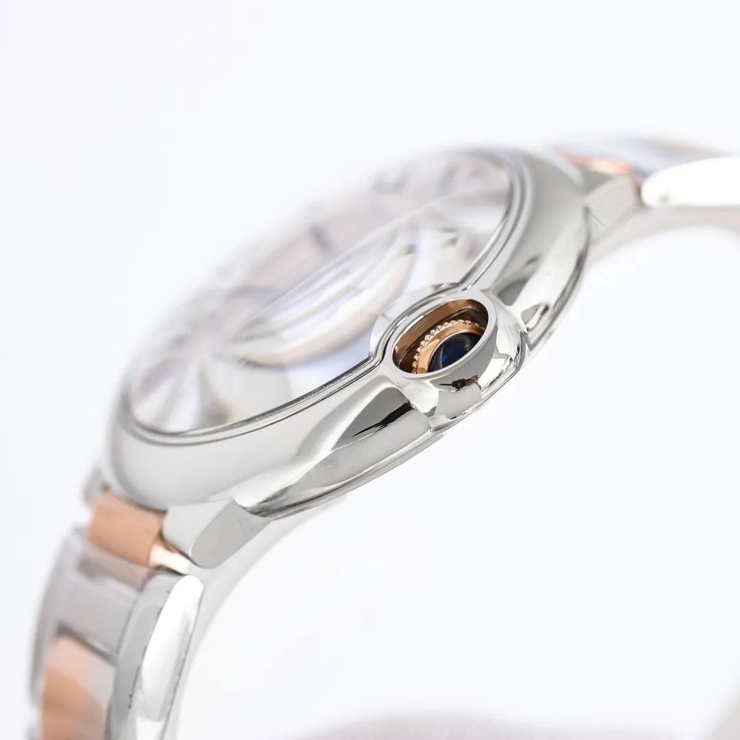 Cartier Ballon Bleu 40mm Two Tone Automatic Replica Watch - 图片 4