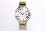 3K Factory Cartier Ballon Bleu 42mm Two Tone Best Replica Watch – Premium Fake Cartier Timepiece