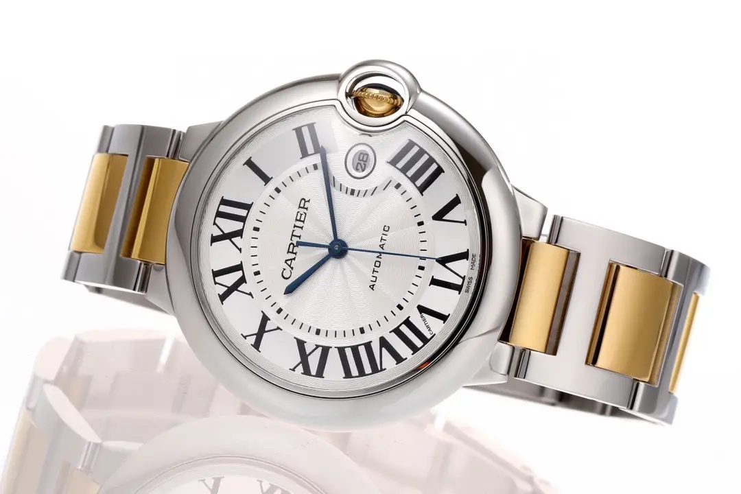3K Factory Cartier Ballon Bleu 42mm Two Tone Best Replica Watch – Premium Fake Cartier Timepiece - 图片 5