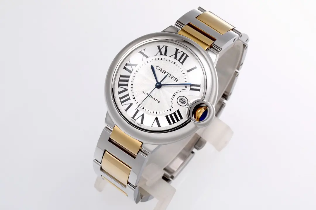 3K Factory Cartier Ballon Bleu 42mm Two Tone Best Replica Watch – Premium Fake Cartier Timepiece - 图片 8