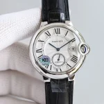Cartier Ballon Bleu Automatic Watch Silver Black – High-Quality Replica Watches & Fake Cartier Edition