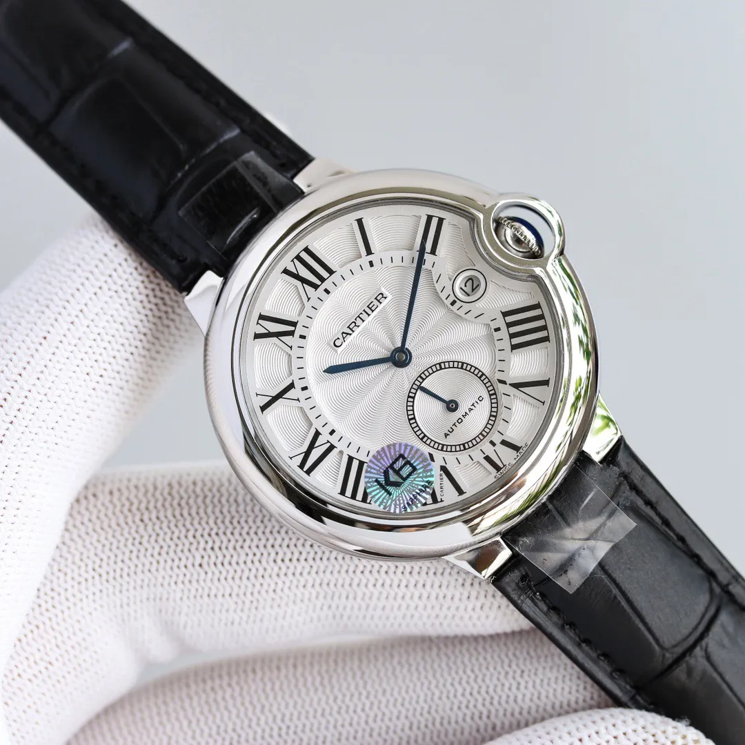 Cartier Ballon Bleu Automatic Watch Silver Black – High-Quality Replica Watches & Fake Cartier Edition - 图片 2