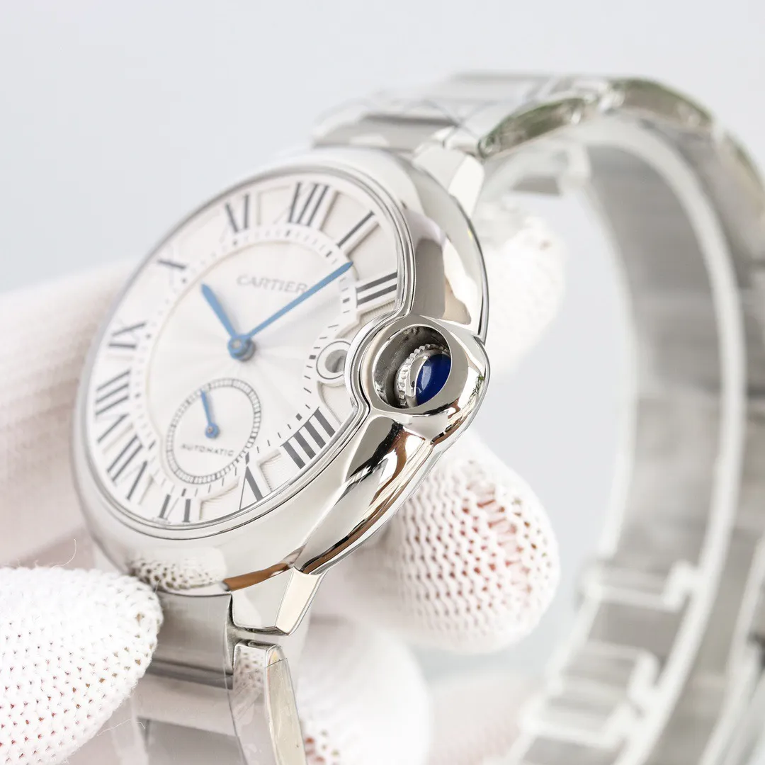 Cartier Ballon Bleu Automatic Watch Silver Black – High-Quality Replica Watches & Fake Cartier Edition - 图片 5