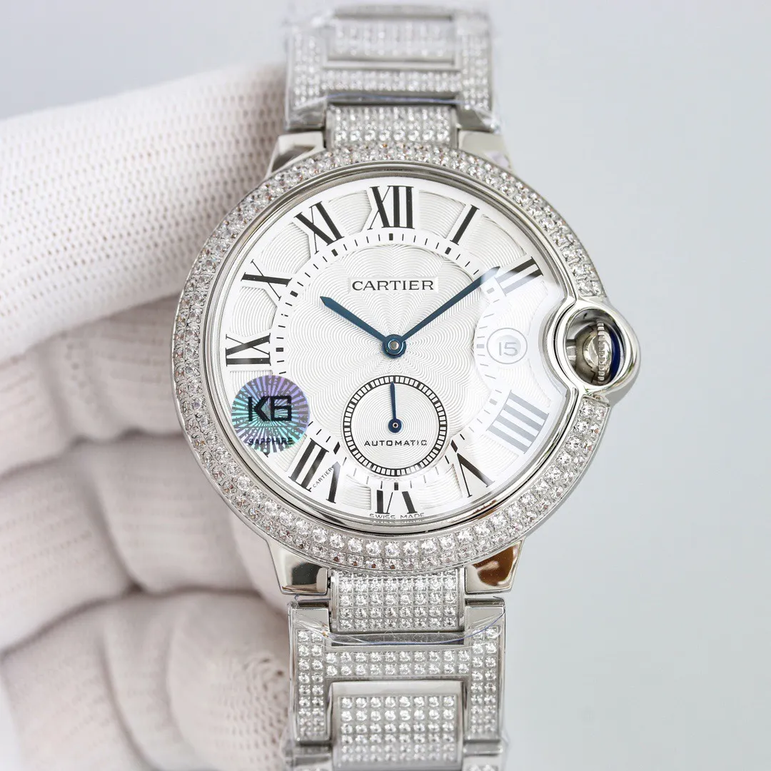 Cartier Ballon Bleu Mens Watch Silver – High-Quality Replica Watches & Fake Cartier Designs