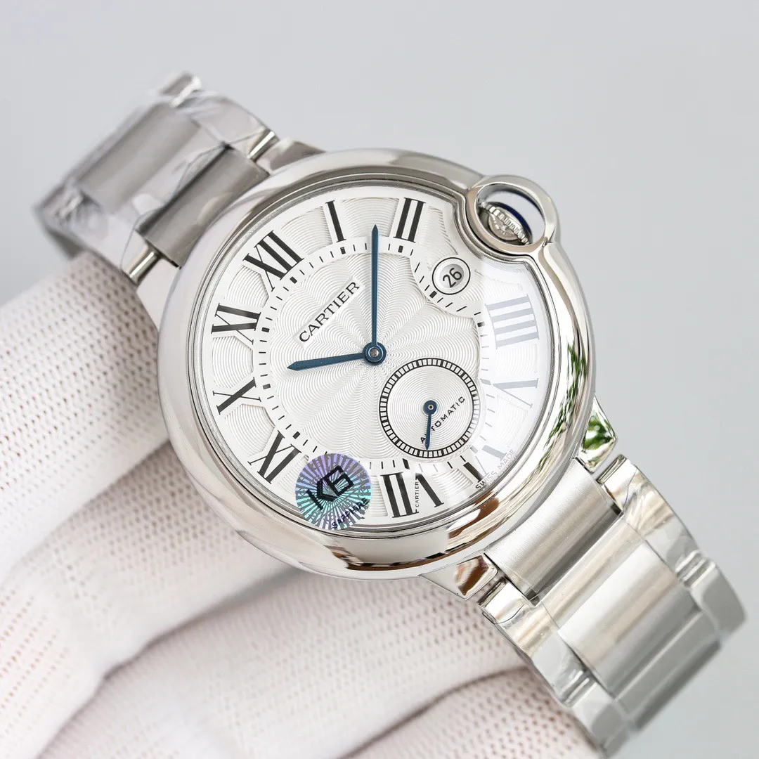Cartier Ballon Bleu Mens Watch Silver – High-Quality Replica Watches & Fake Cartier Designs - 图片 3