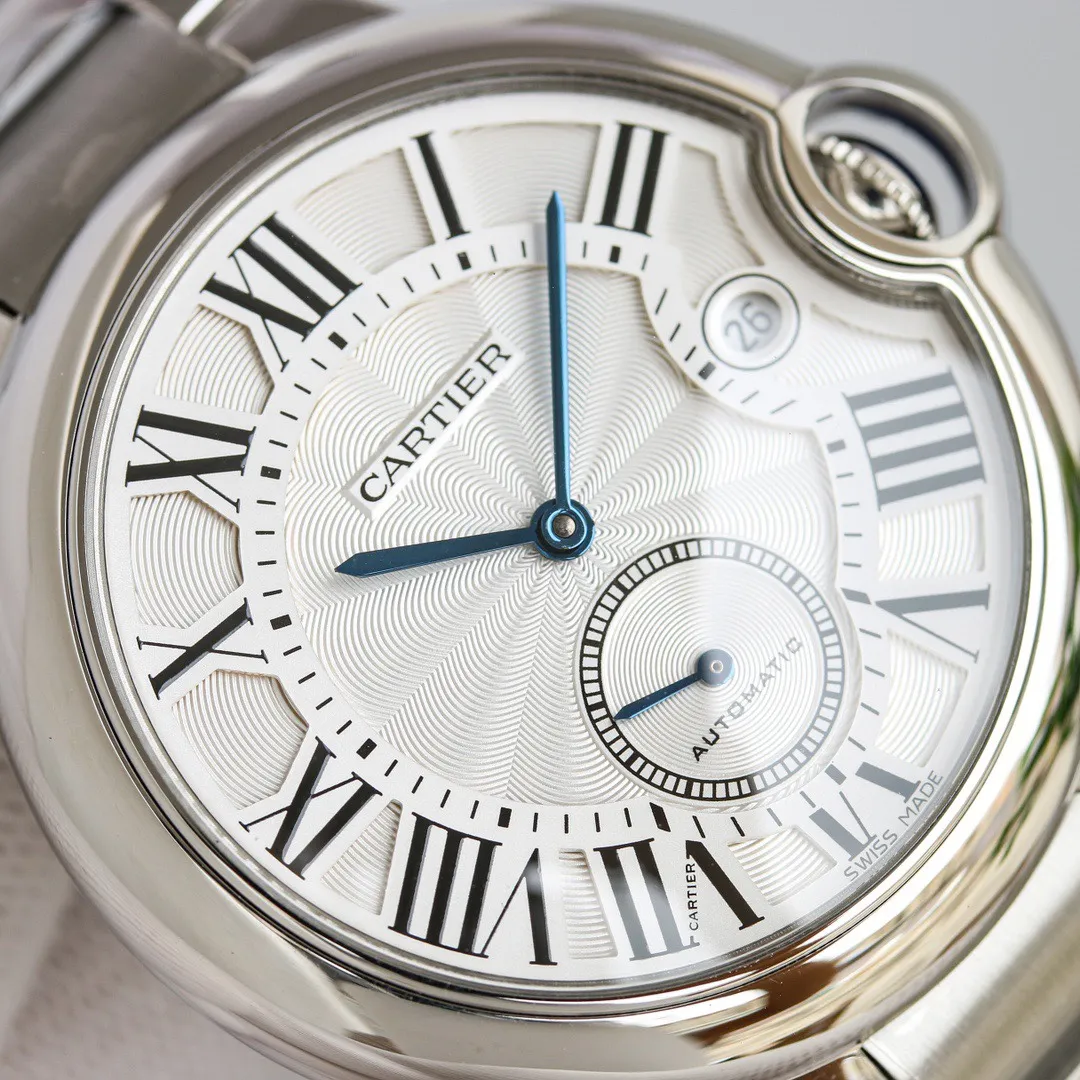 Cartier Ballon Bleu Mens Watch Silver – High-Quality Replica Watches & Fake Cartier Designs - 图片 4