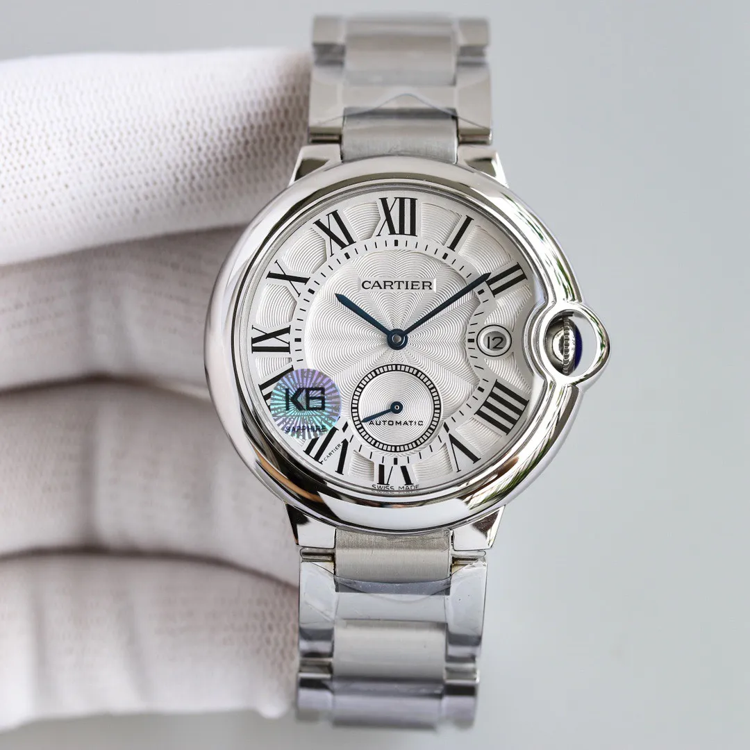 Cartier Ballon Bleu Two Hand Watch Silver – High-Quality Replica Watches & Fake Cartier Collection