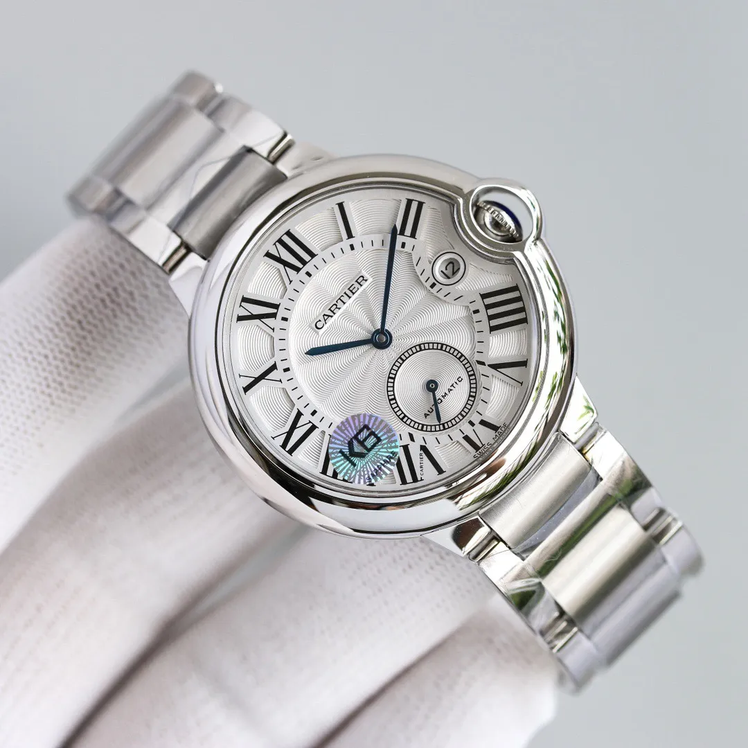 Cartier Ballon Bleu Two Hand Watch Silver – High-Quality Replica Watches & Fake Cartier Collection - 图片 2
